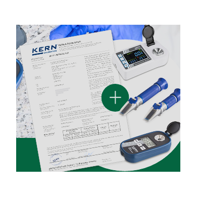 Kalibracja temperatury wagosuszarek KERN  Art.-Nr....